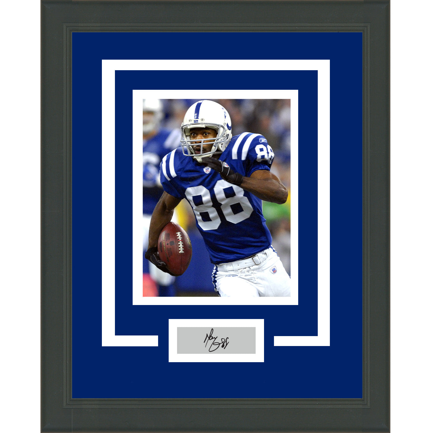 Framed Marvin Harrison Sr. Facsimile Laser Engraved Signature Auto Indianapolis Colts 11x14 Football Photo