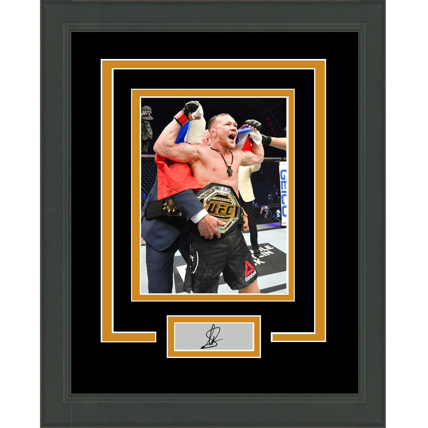 Framed Petr Yan Facsimile Laser Engraved Signature Auto UFC MMA 11x14 Photo