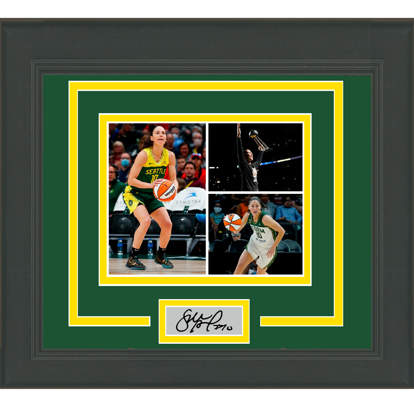 Framed Sue Bird Facsimile Laser Engraved Signature Auto Seattle Storm 11x14 Basketball Photo
