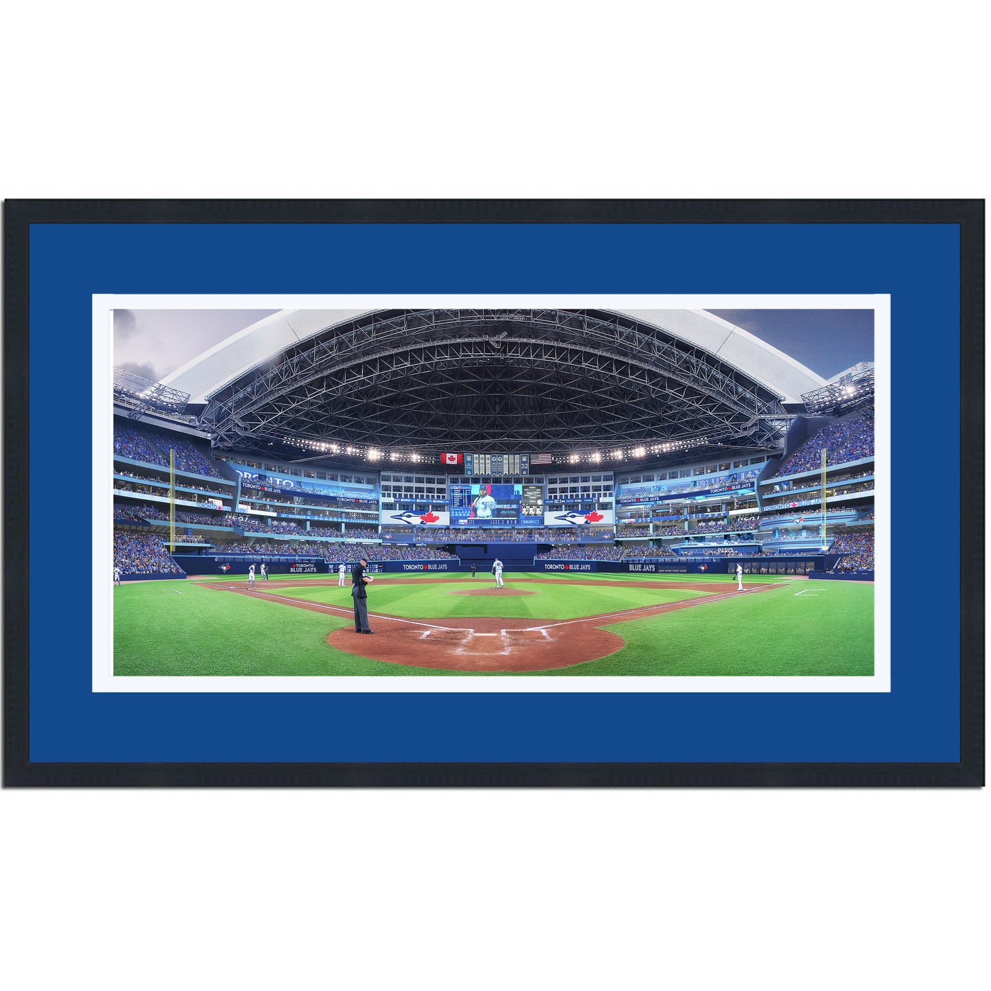 Framed Rogers Centre Toronto Blue Jays MLB 16x24 Baseball Photo Professionally Matted