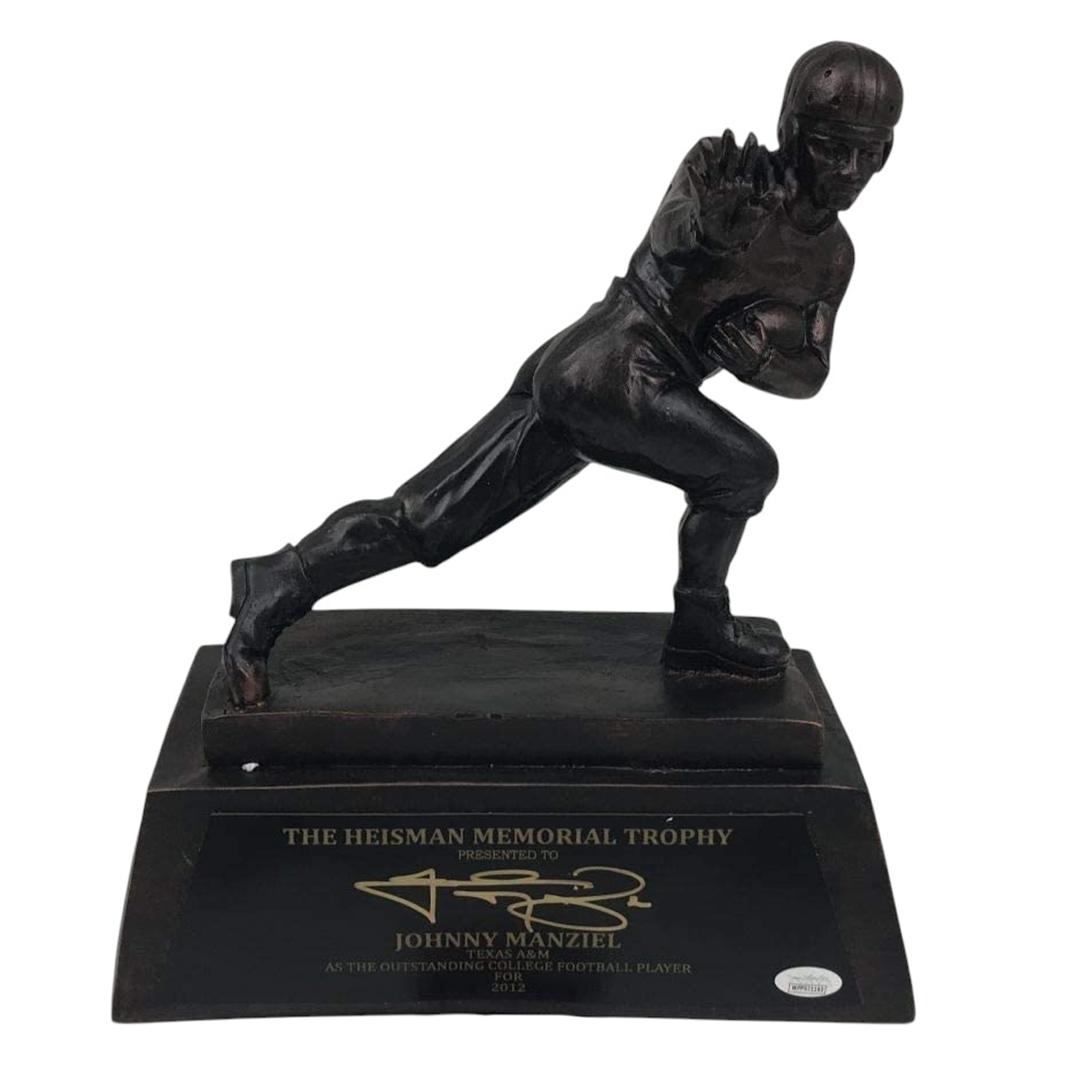 Johnny Manziel Signed Heisman Trophy