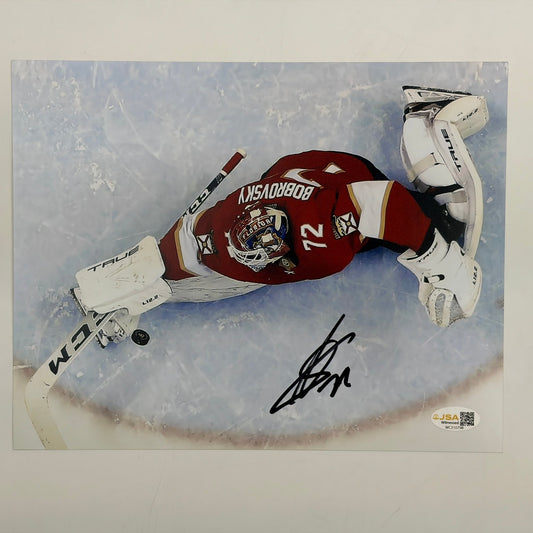 Autographed/Signed Sergei Bobrovsky Florida Panthers 8x10 Hockey Photo JSA COA