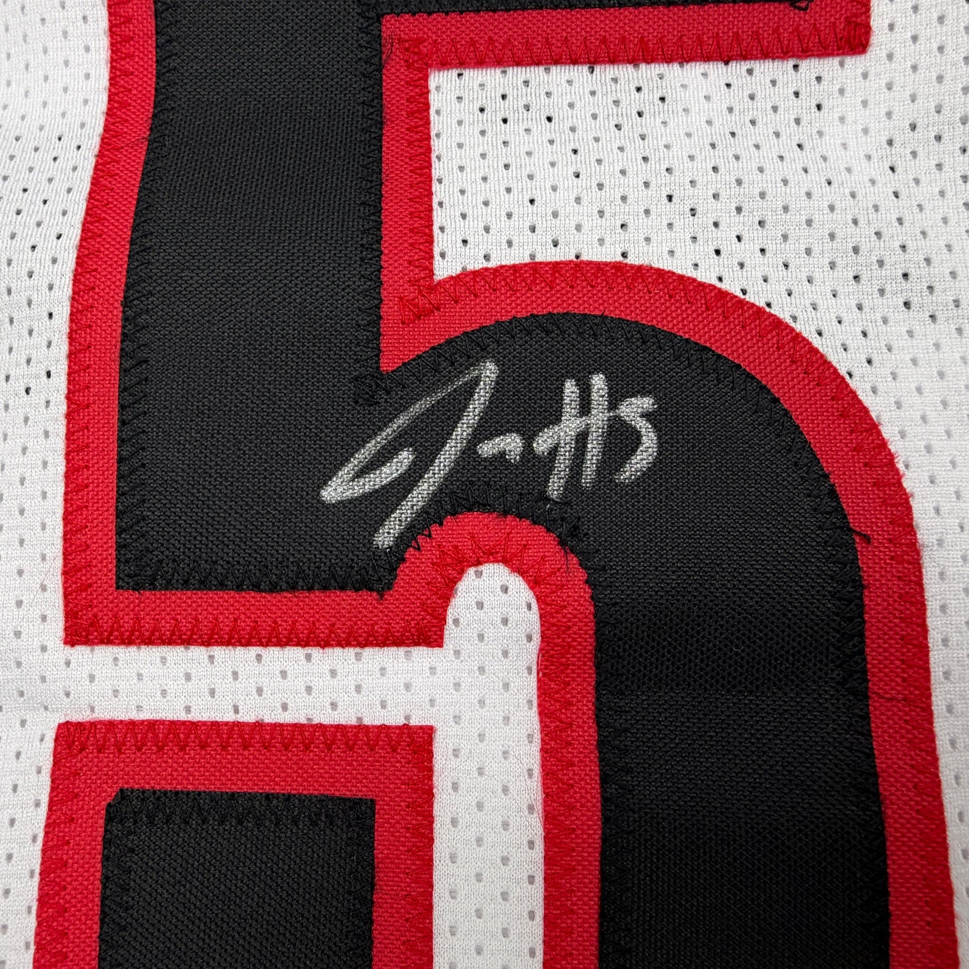 Autographed/Signed Jrue Holiday Portland White Basketball Jersey Beckett BAS COA