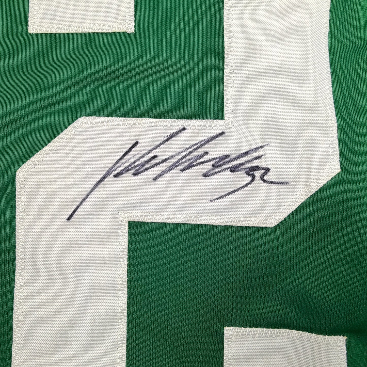 Autographed/Signed Kari Lehtonen Dallas Green Hockey Jersey JSA COA