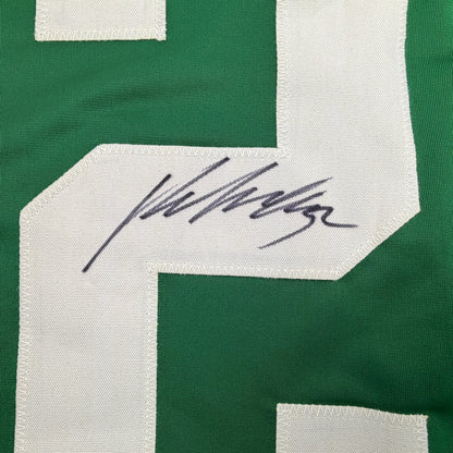 Autographed/Signed Kari Lehtonen Dallas Green Hockey Jersey JSA COA