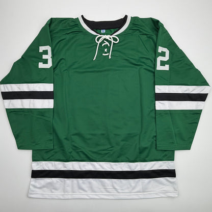Autographed/Signed Kari Lehtonen Dallas Green Hockey Jersey JSA COA