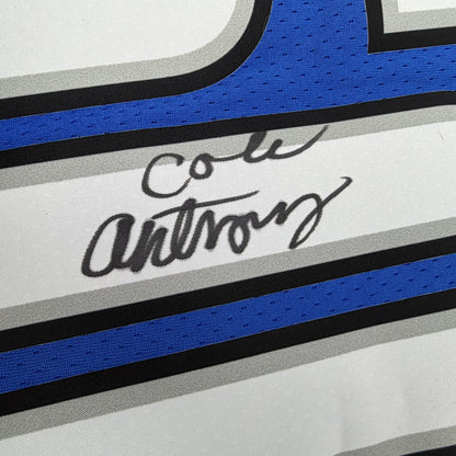 Autographed/Signed Cole Anthony Orlando Magic Blue Authentic Basketball Jersey Fanatics COA
