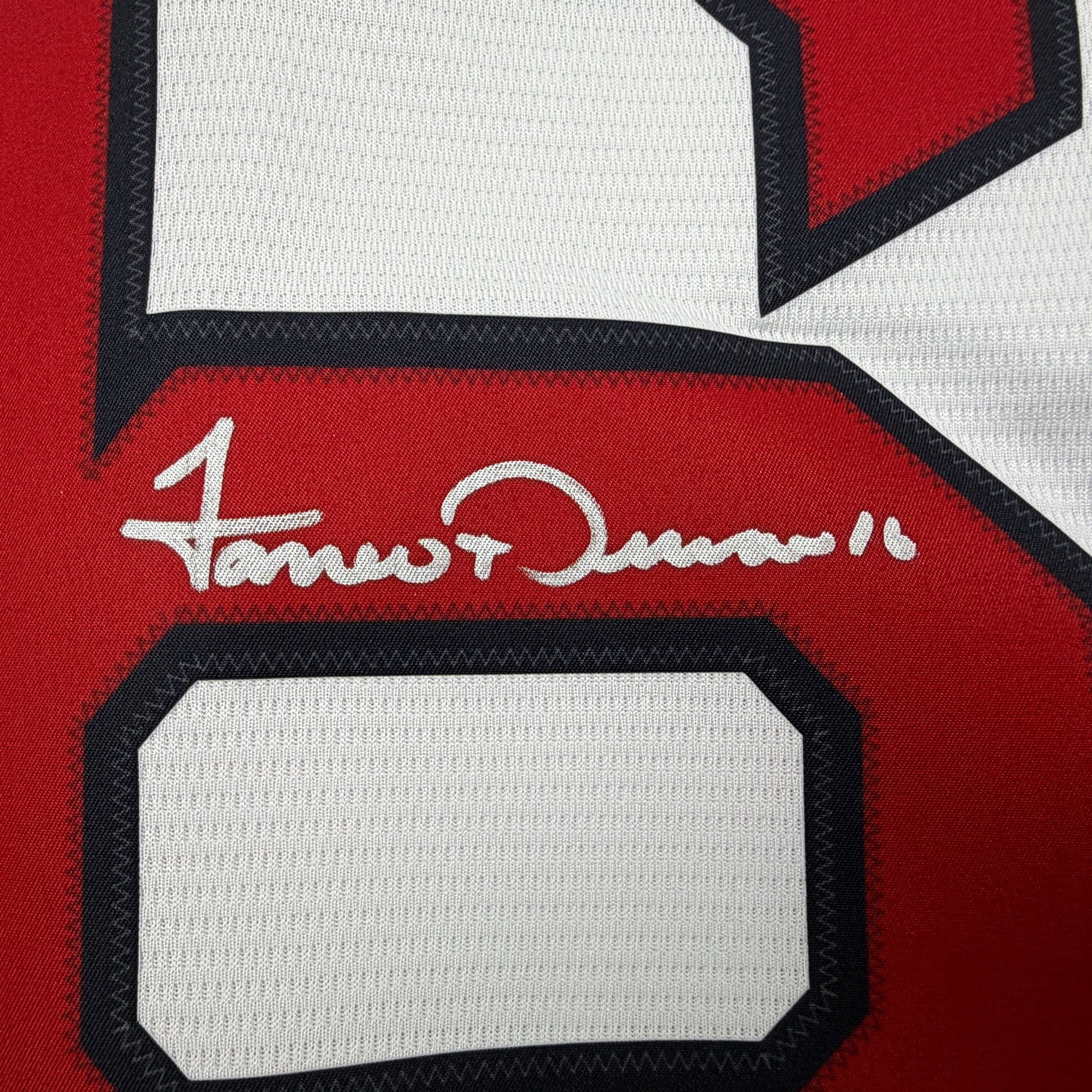 Autographed/Signed Jarren Duran Boston Red Sox White Authentic Baseball Jersey Fanatics & MLB COA