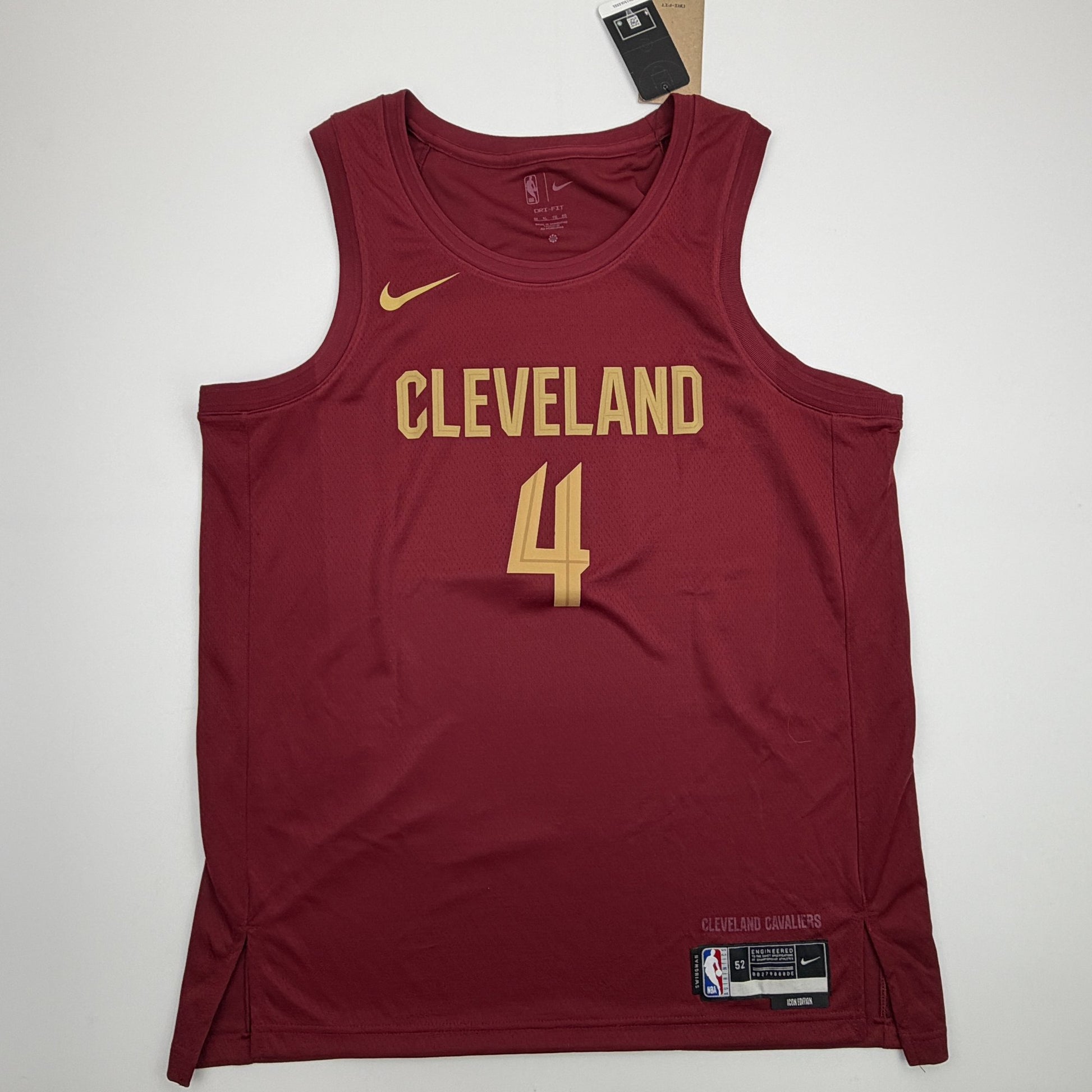 Autographed/Signed Evan Mobley Cleveland Cavaliers Maroon Authentic Basketball Jersey Fanatics COA
