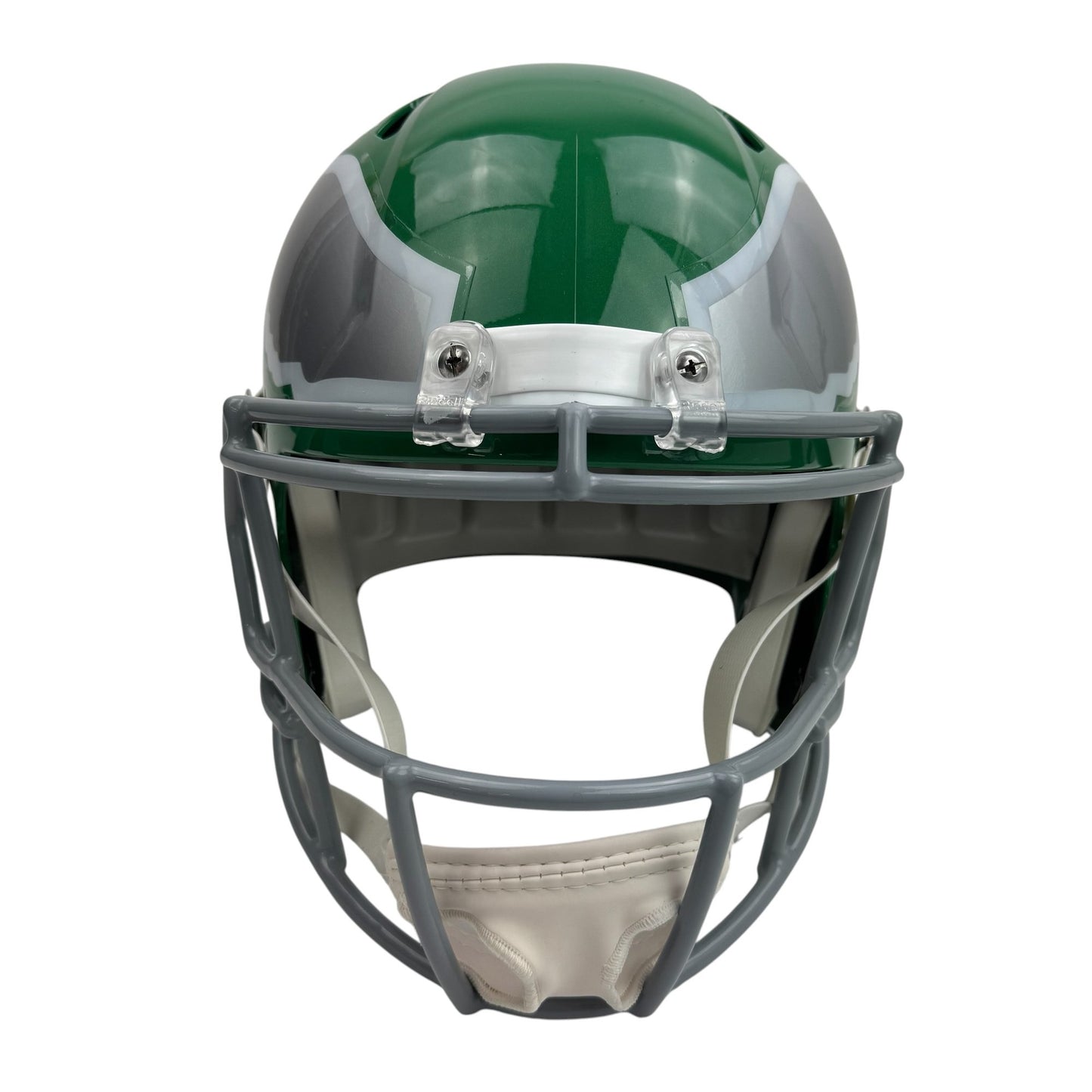 Autographed/Signed Jason Kelce Philadelphia Eagles Kelly Green Full Size Replica Football Helmet PSA/DNA COA