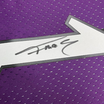 Autographed/Signed Tracy McGrady Toronto Raptors Purple Mitchell & Ness Authentic Basketball Jersey Fanatics COA