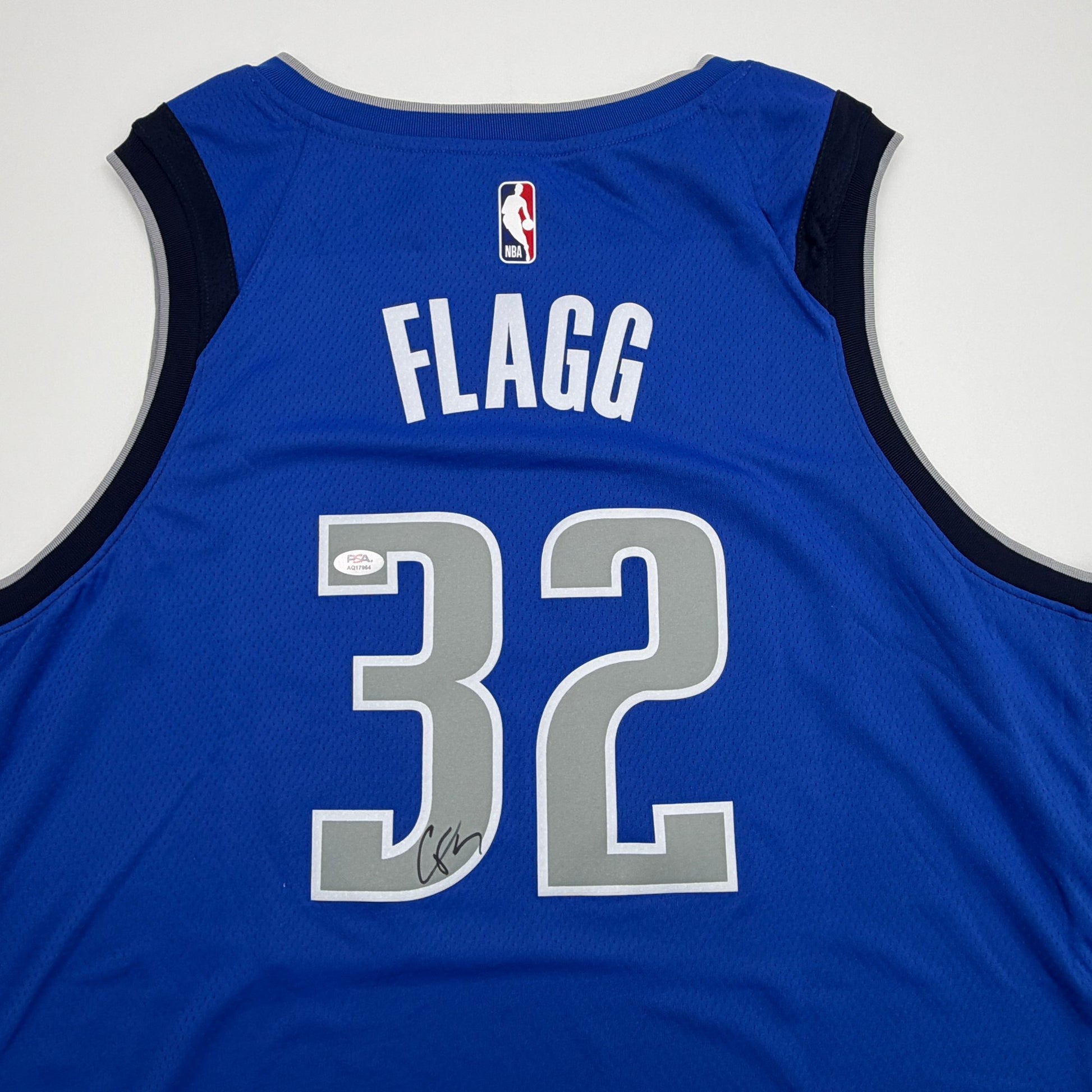 Autographed/Signed Cooper Flagg Dallas Mavericks Royal Blue Authentic Basketball Jersey PSA/DNA COA