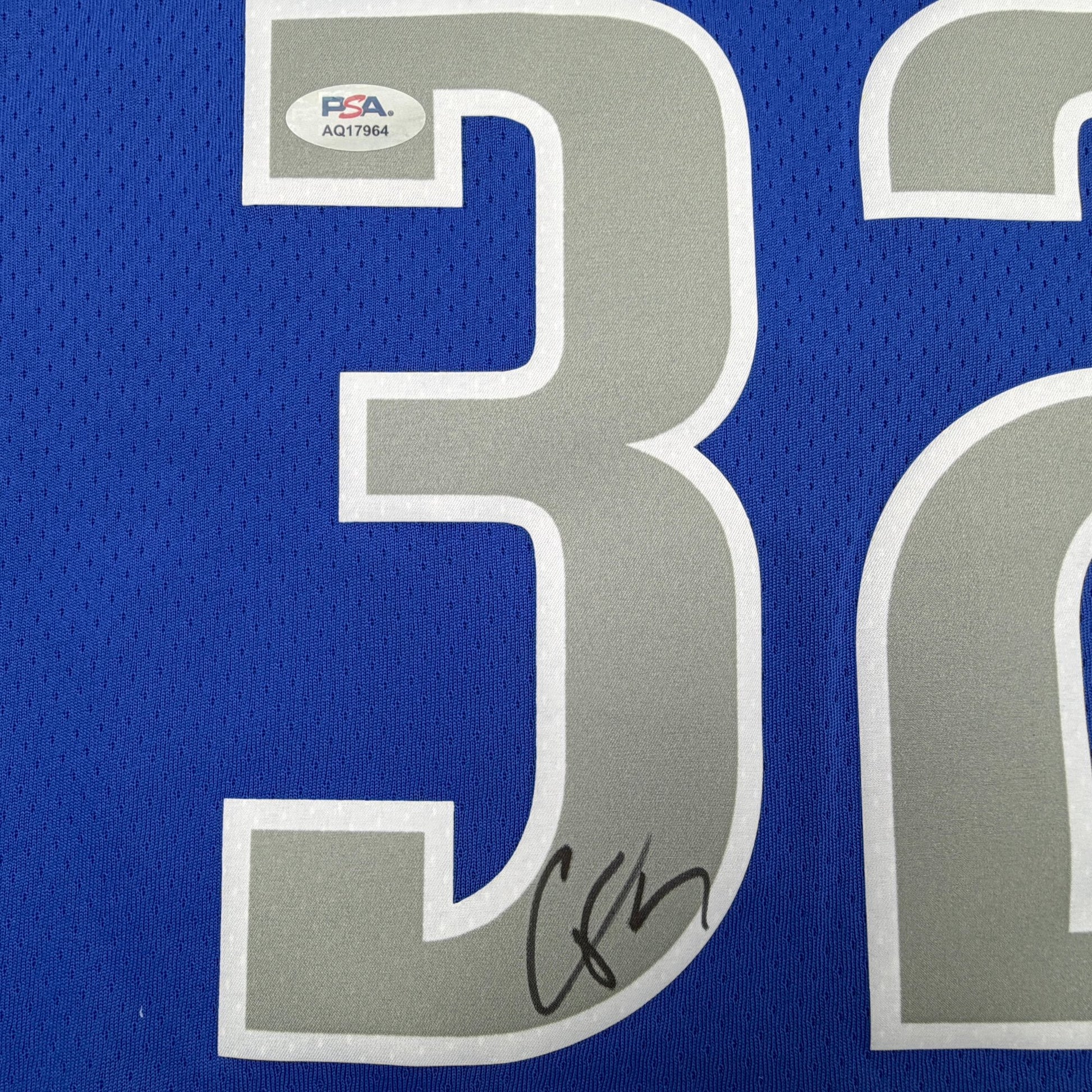 Autographed/Signed Cooper Flagg Dallas Mavericks Royal Blue Authentic Basketball Jersey PSA/DNA COA