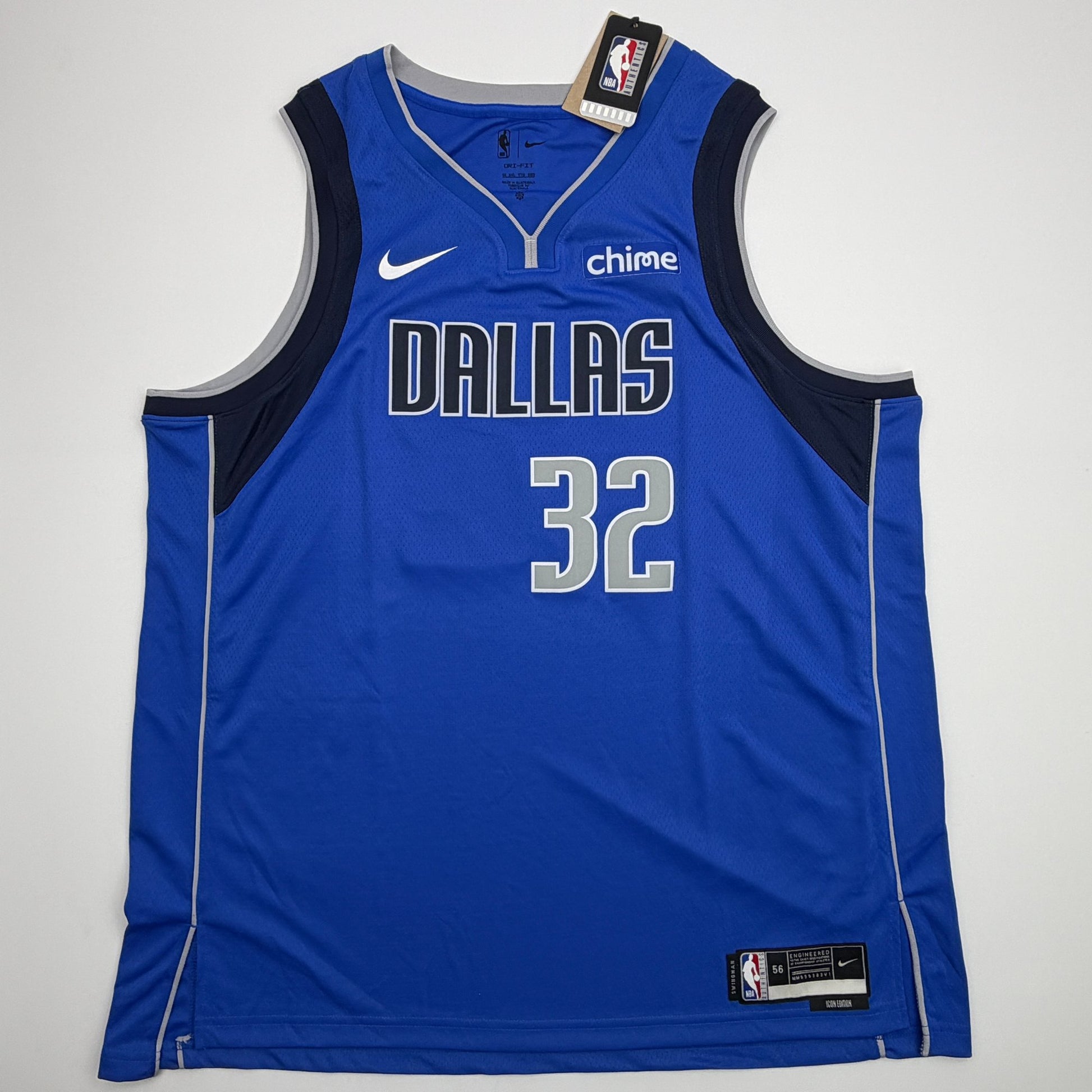 Autographed/Signed Cooper Flagg Dallas Mavericks Royal Blue Authentic Basketball Jersey PSA/DNA COA