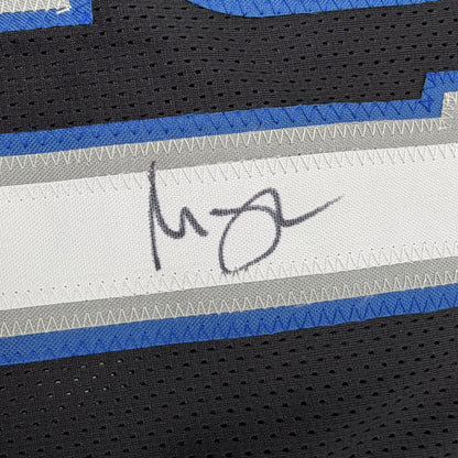 Autographed/Signed Moritz Moe Wagner Orlando Black Basketball Jersey Pristine PA COA