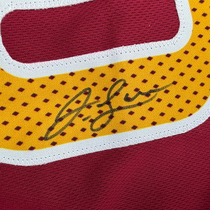 Autographed/Signed Jaylin Lane Washington Maroon Football Jersey JSA COA