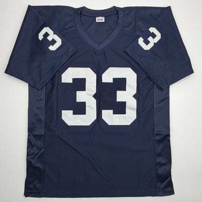 Autographed/Signed Dani Dennis-Sutton Penn State Blue College Football Jersey JSA COA