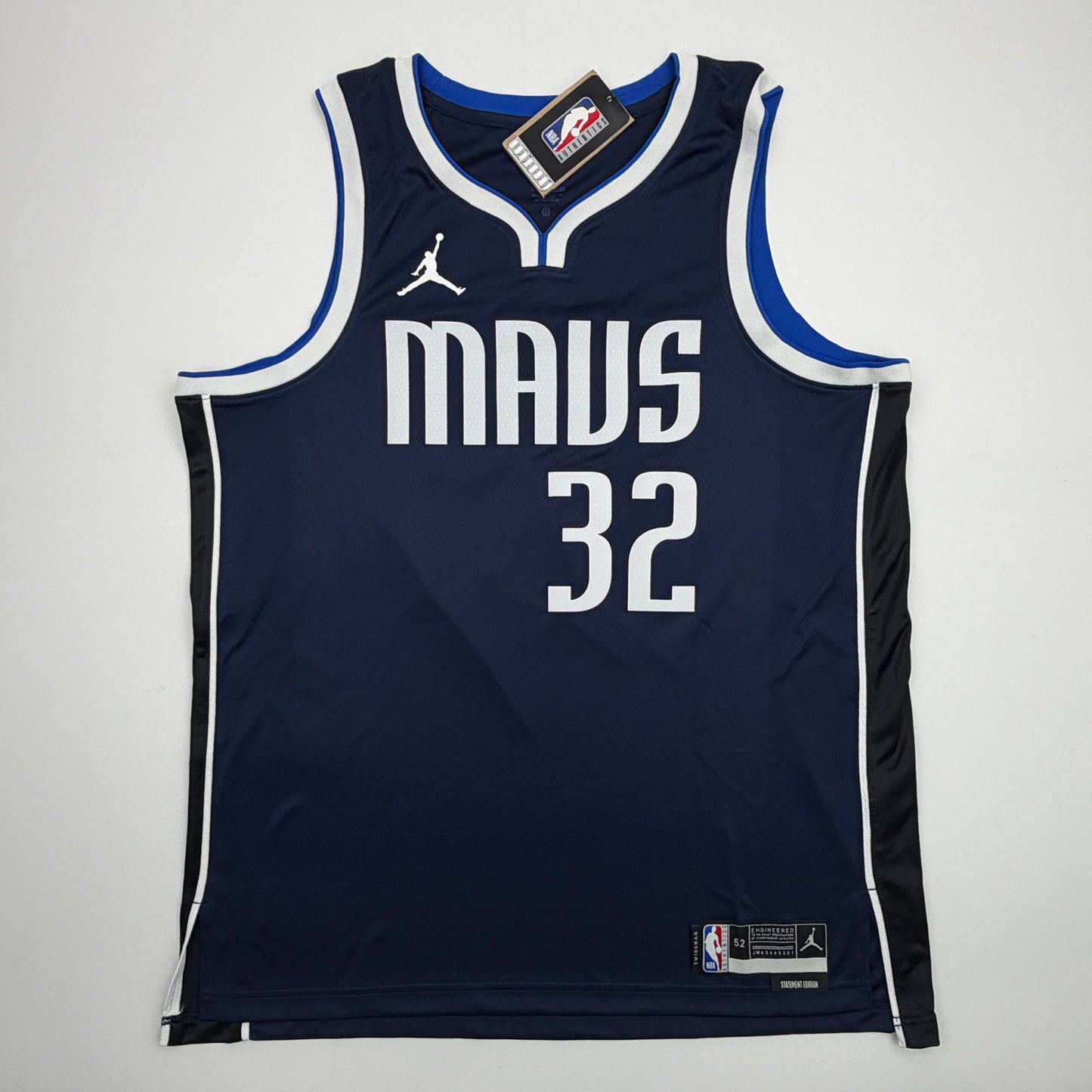 Autographed/Signed Cooper Flagg Dallas Mavericks Navy Blue Authentic Basketball Jersey Fanatics COA