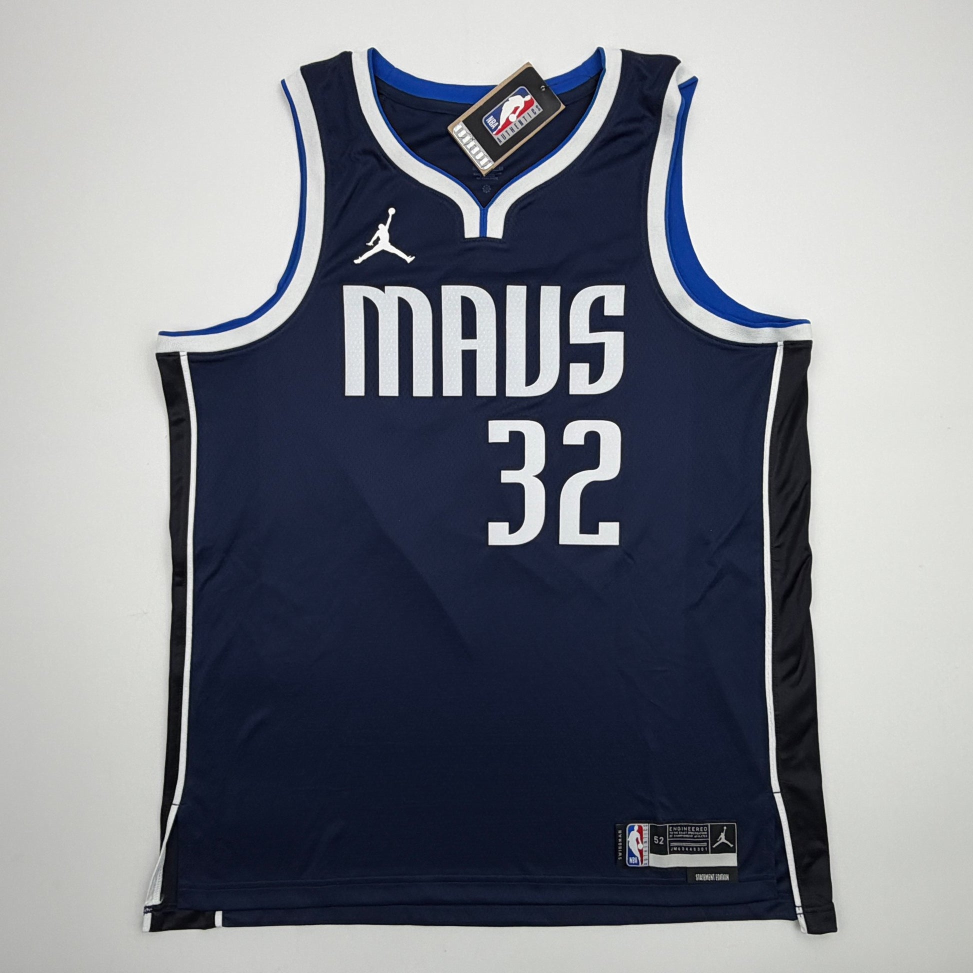 Autographed/Signed Cooper Flagg Dallas Mavericks Navy Blue Authentic Basketball Jersey Fanatics COA