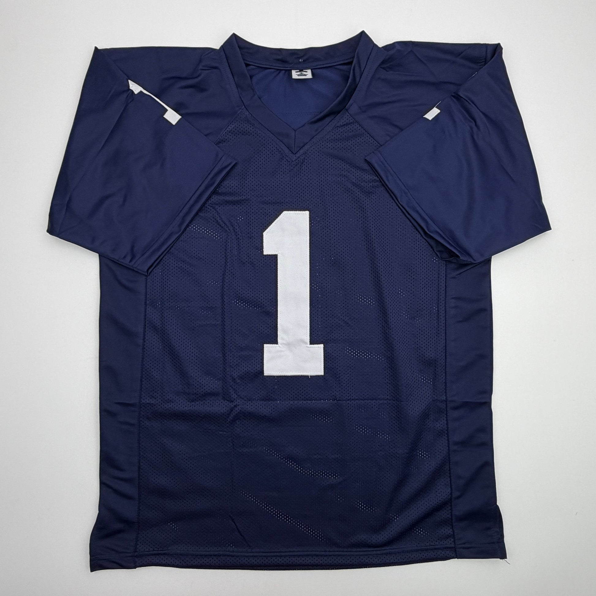 Autographed/Signed Jaylen Reed Penn State Blue College Football Jersey JSA COA