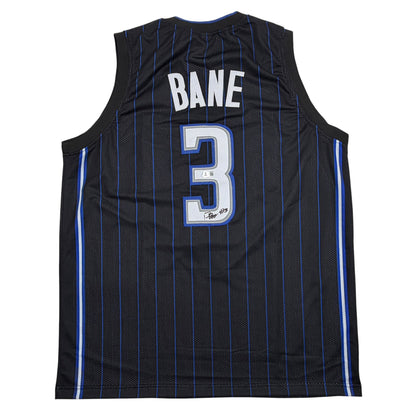 Autographed/Signed Desmond Bane Orlando Black Pinstripe Basketball Jersey Beckett BAS COA
