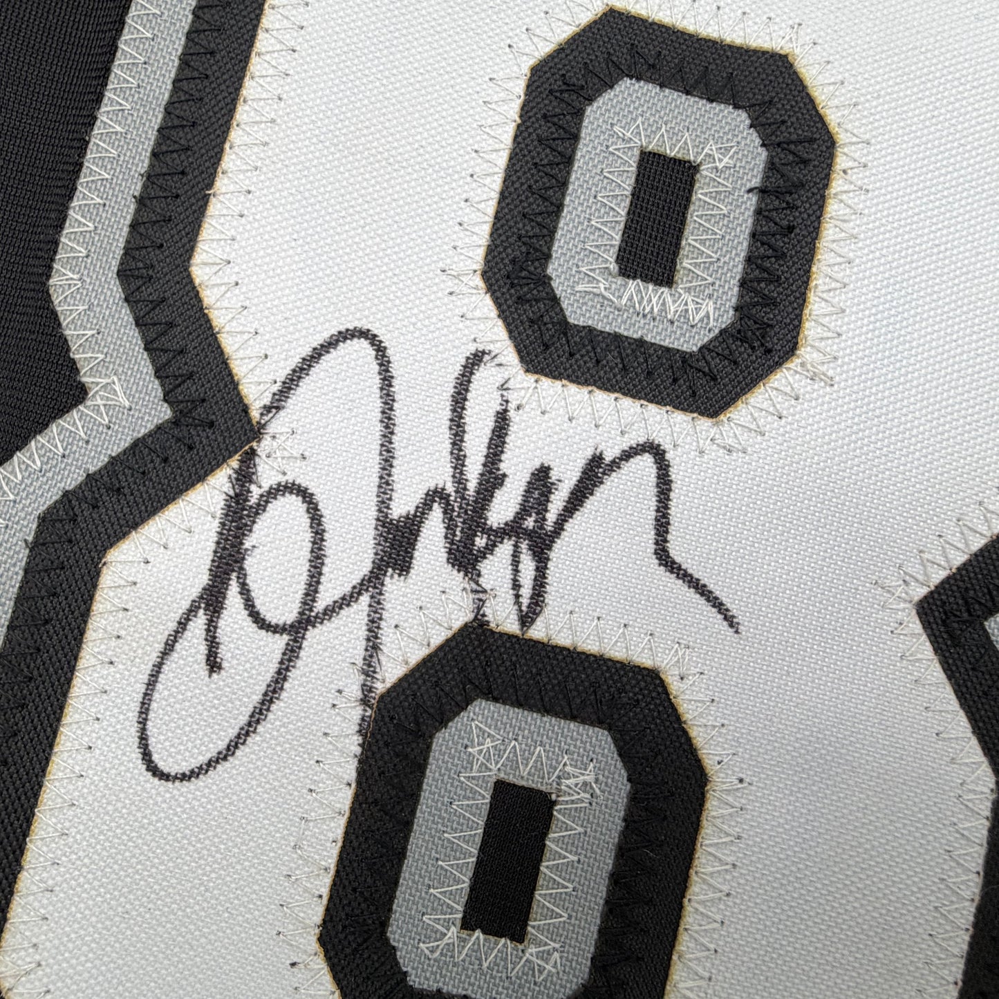 Autographed/Signed Bo Jackson Chicago Black Baseball Jersey Beckett BAS COA
