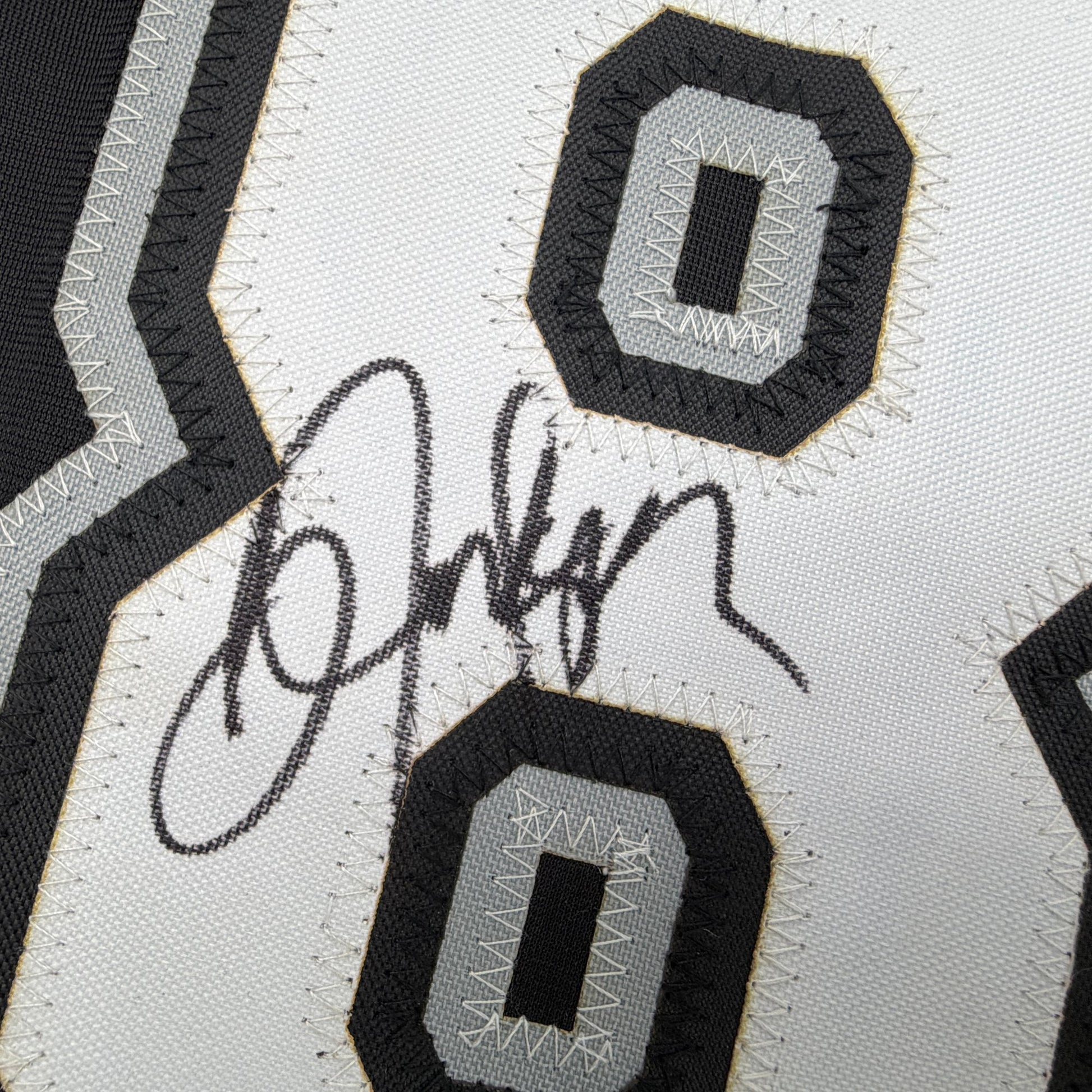 Autographed/Signed Bo Jackson Chicago Black Baseball Jersey Beckett BAS COA