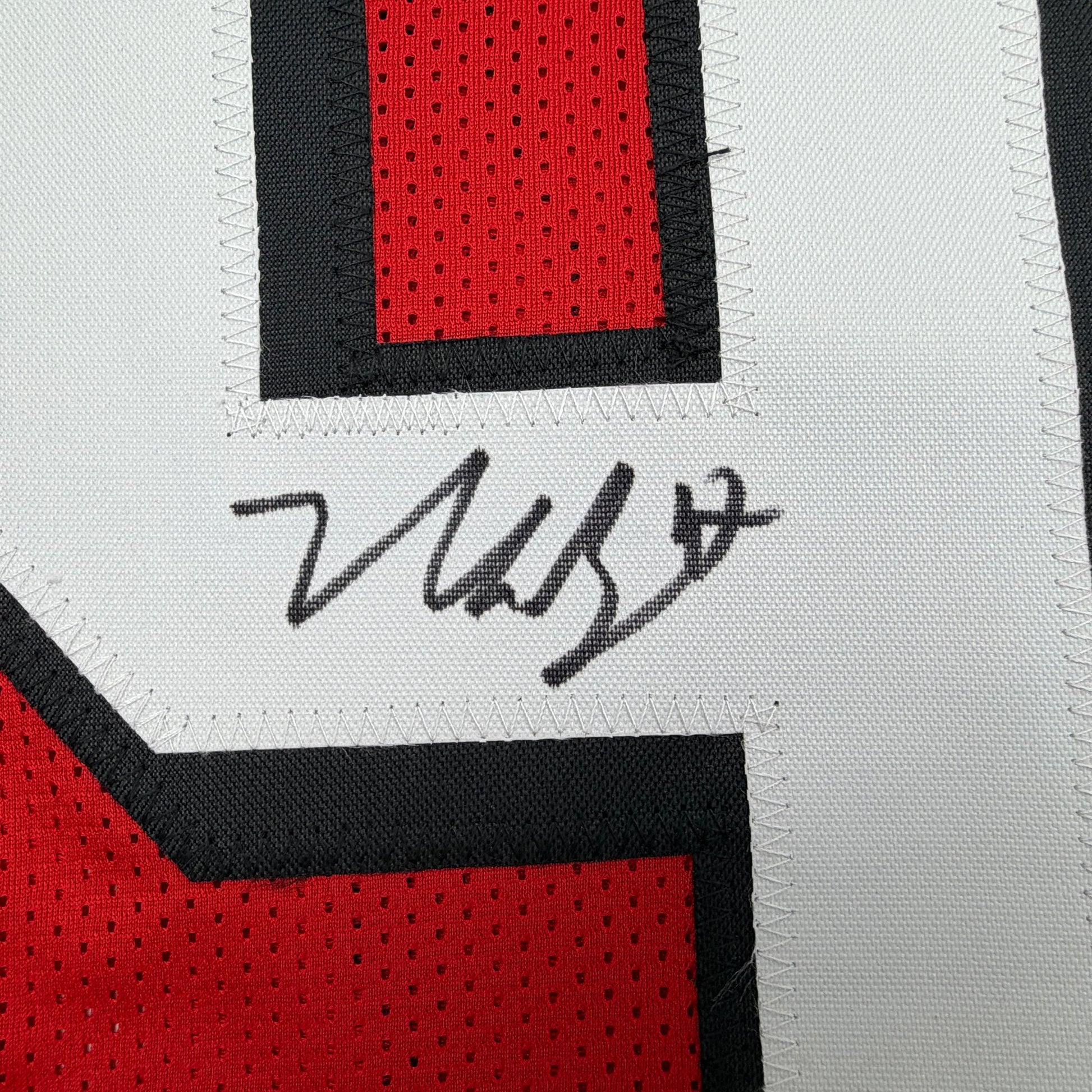 Autographed/Signed Nick Bosa San Francisco Red Alternate Football Jersey Beckett BAS COA
