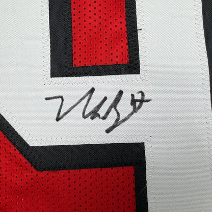 Autographed/Signed Nick Bosa San Francisco Red Alternate Football Jersey Beckett BAS COA