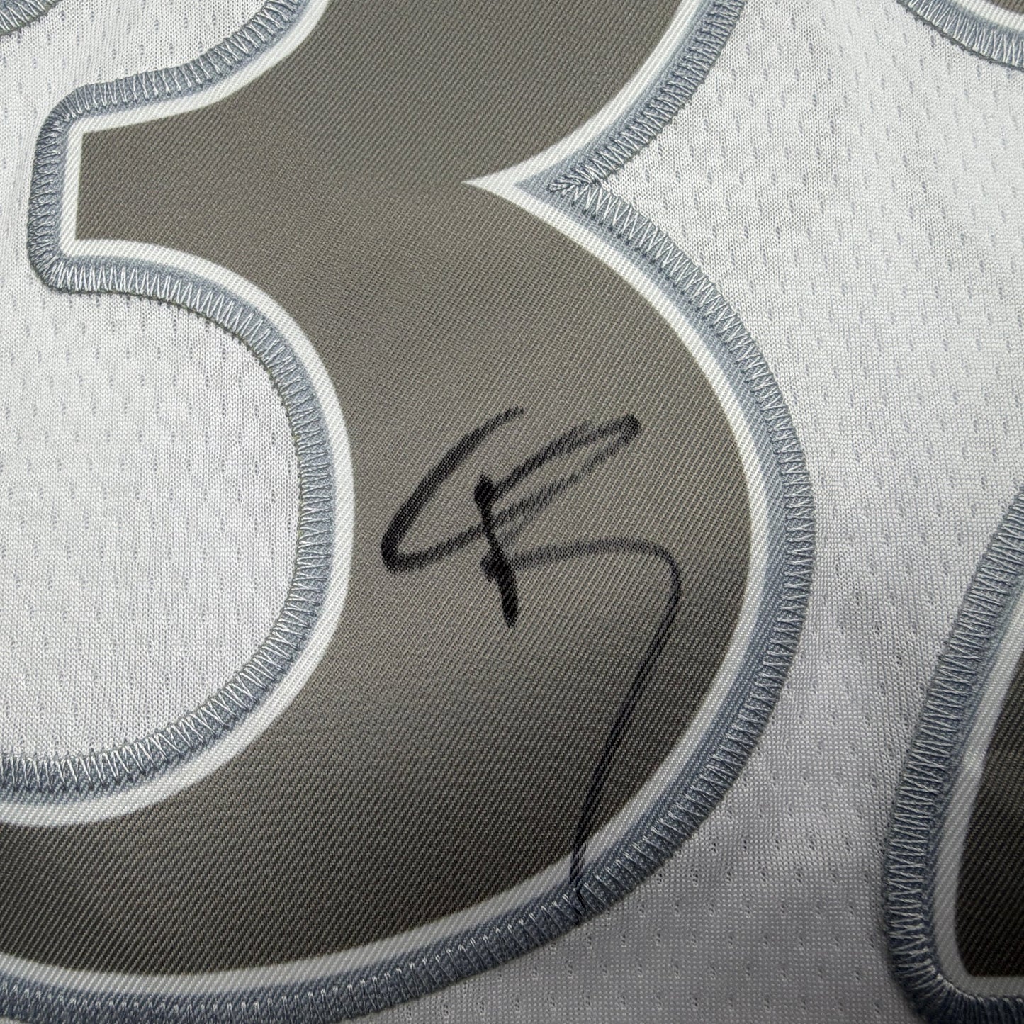 Autographed/Signed Cooper Flagg Dallas Mavericks White City Edition Authentic Basketball Jersey PSA/DNA COA