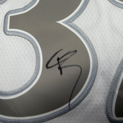Autographed/Signed Cooper Flagg Dallas Mavericks White City Edition Authentic Basketball Jersey PSA/DNA COA