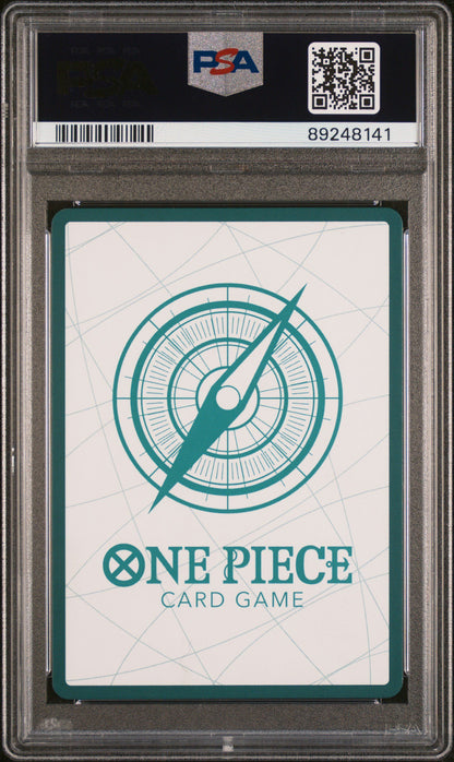 Graded 2023 One Piece JP DON!! CARD OP06 Wings of the Captain Trading Card Game PSA 10 Gem Mint