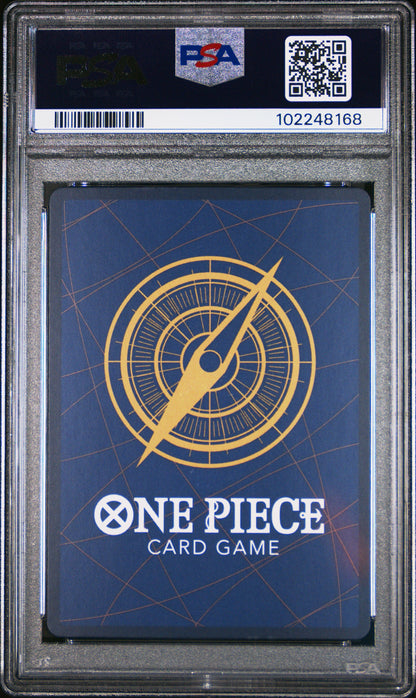 Graded 2024 One Piece Japanese Sanji #104 PRB01 Premium Booster Trading Card Game PSA 10 Gem Mint
