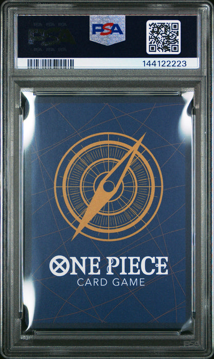 Graded 2025 One Piece Monkey D Luffy #109 Promos Illustration Box Vol 3 Trading Card Game PSA 10 Gem Mint