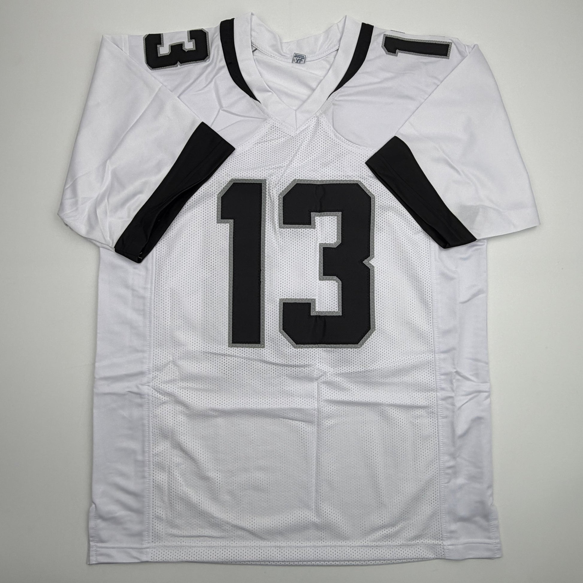 Autographed/Signed Christian Kirk Jacksonville White Football Jersey Beckett BAS COA