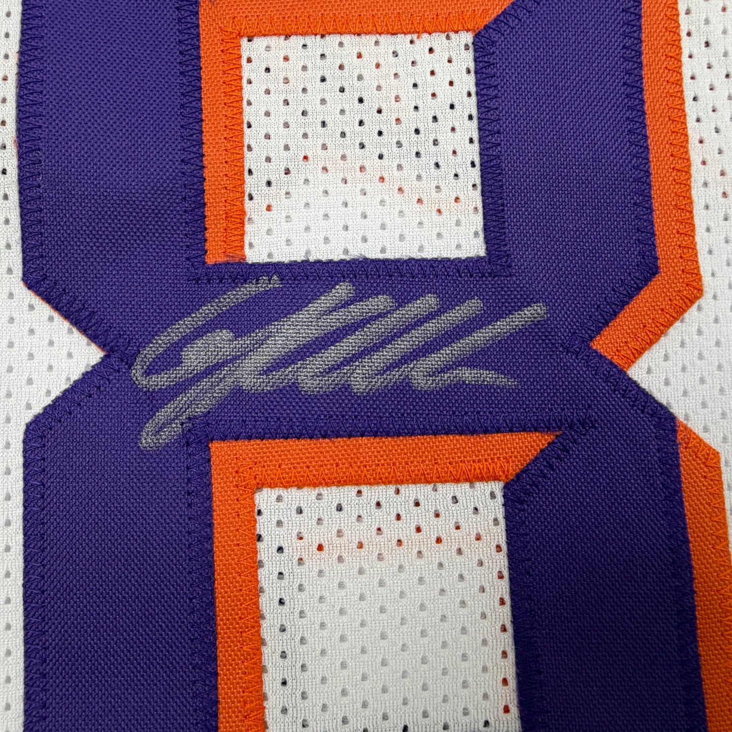 Autographed/Signed Grayson Allen Phoenix White Basketball Jersey Beckett BAS COA