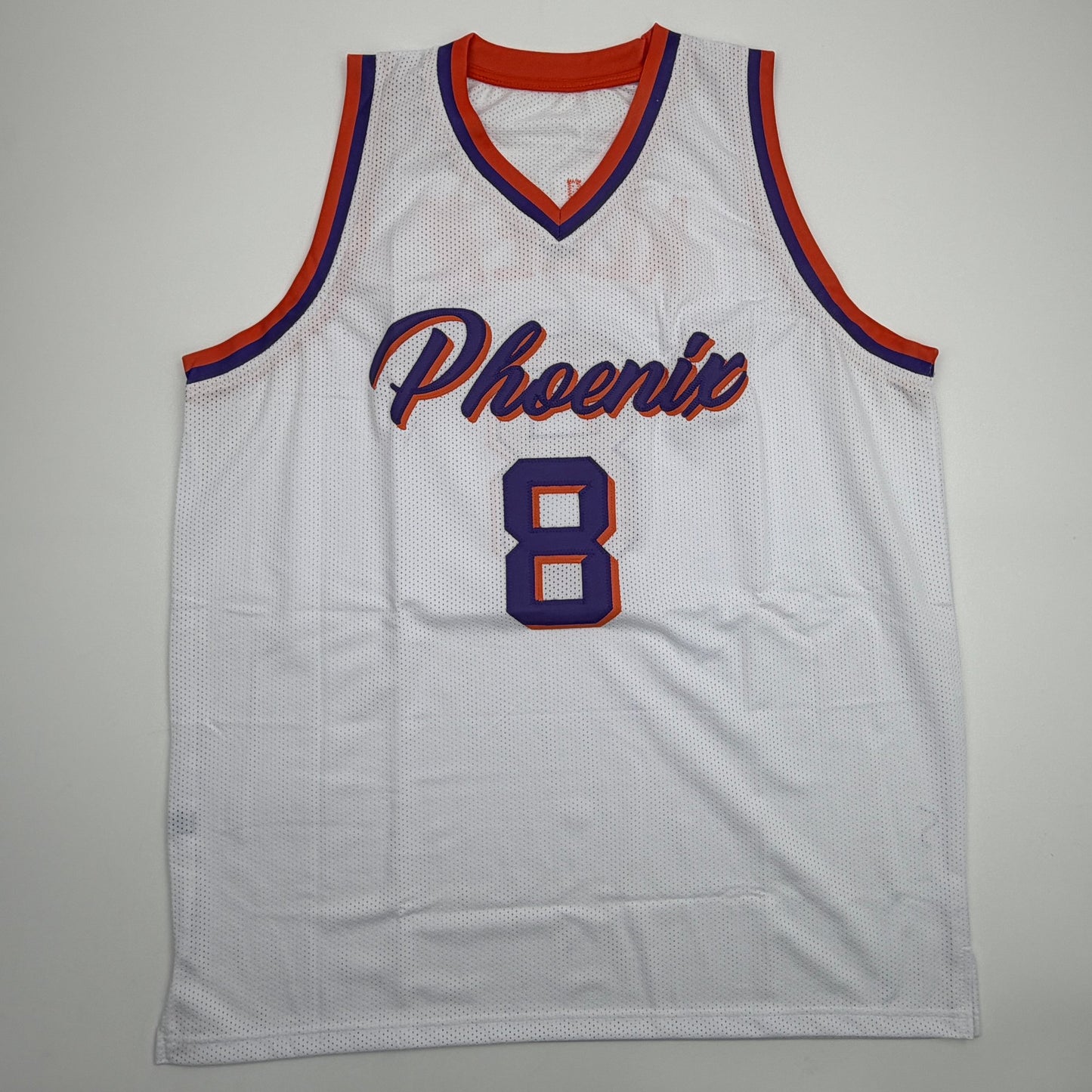 Autographed/Signed Grayson Allen Phoenix White Basketball Jersey Beckett BAS COA
