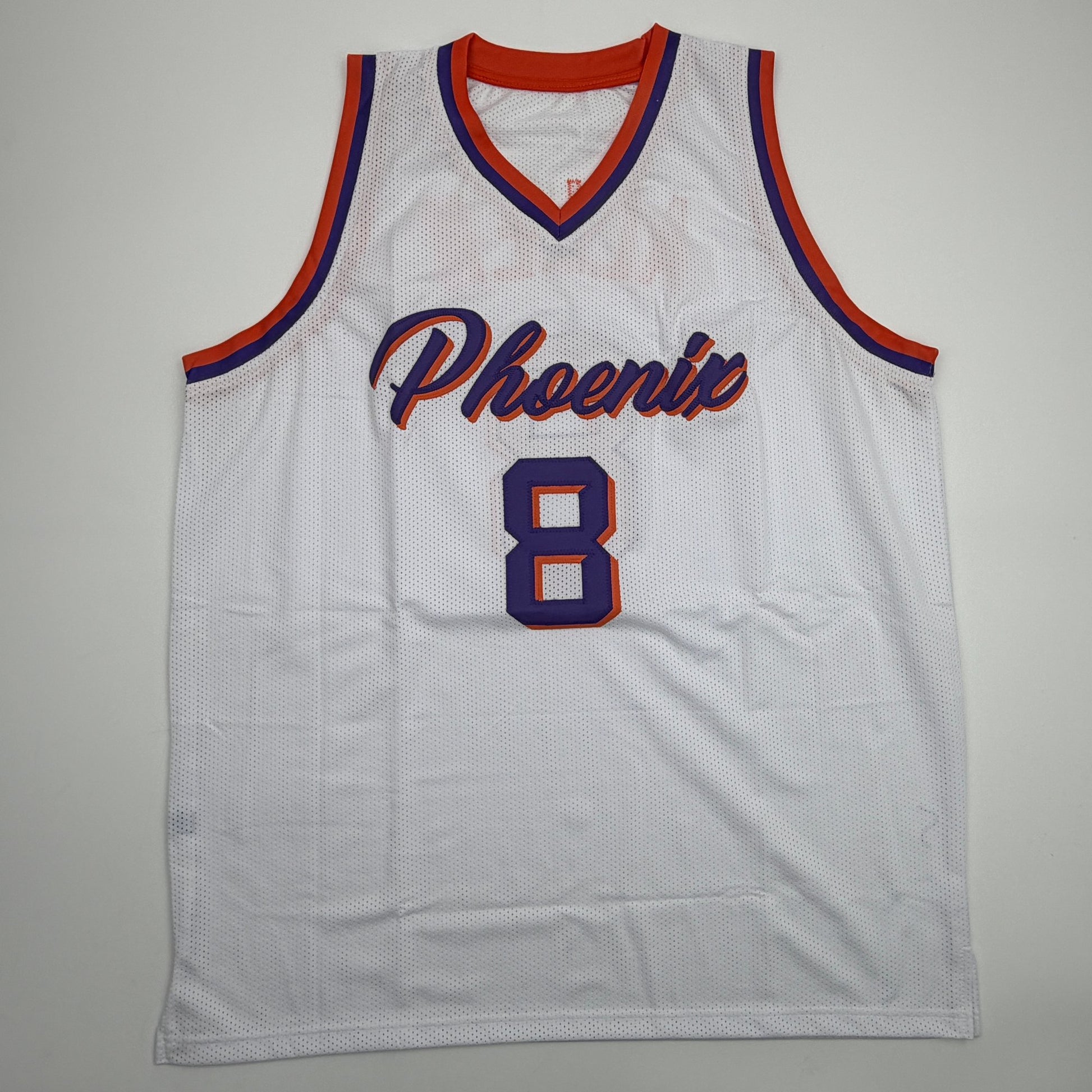 Autographed/Signed Grayson Allen Phoenix White Basketball Jersey Beckett BAS COA