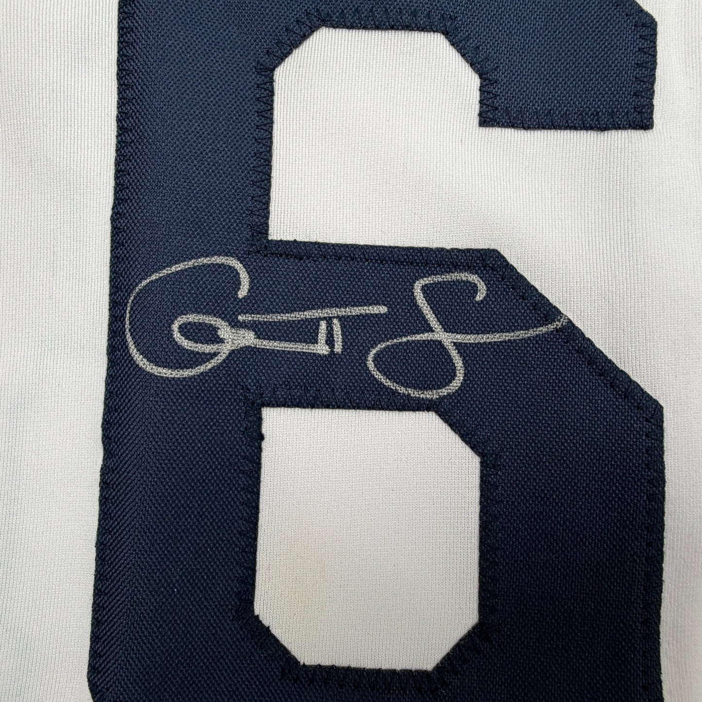 Autographed/Signed Garrett Cleavinger Tampa Bay White Baseball Jersey JSA COA