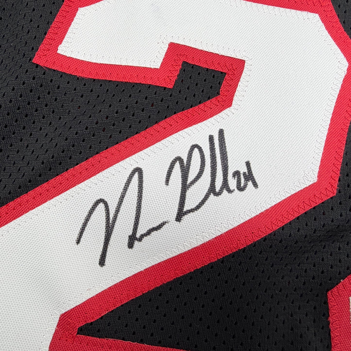Autographed/Signed Norman Powell Miami Black Basketball Jersey Beckett BAS COA