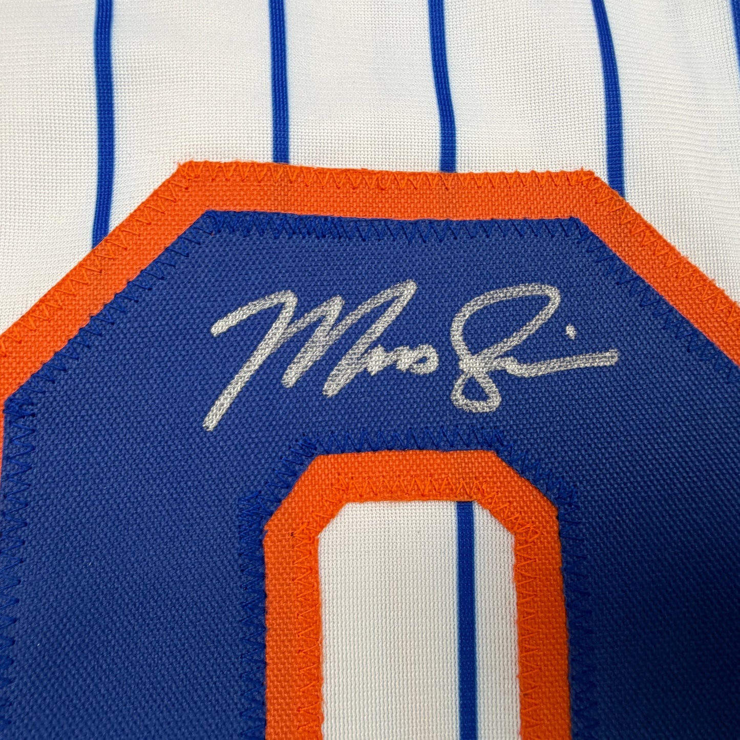 Autographed/Signed Marcus Semien New York Pinstripe Baseball Jersey Beckett BAS COA