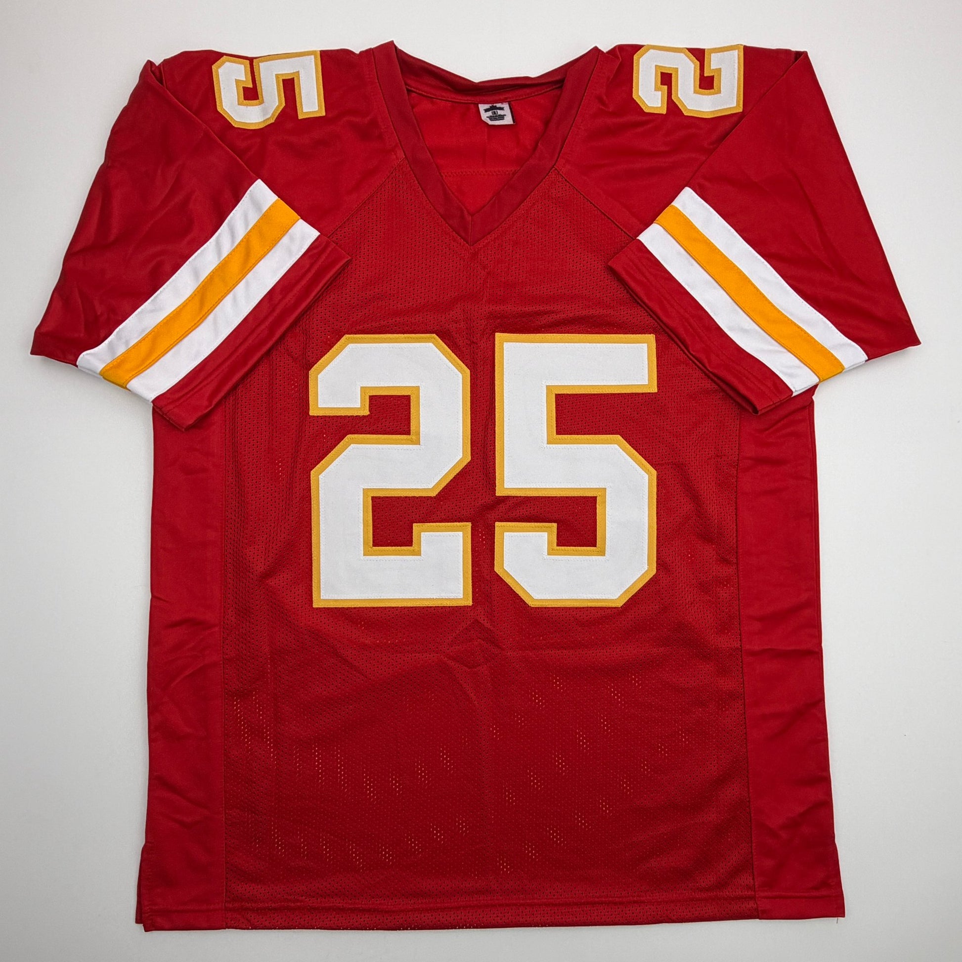 Autographed/Signed LeSean McCoy Kansas City Red Football Jersey JSA COA