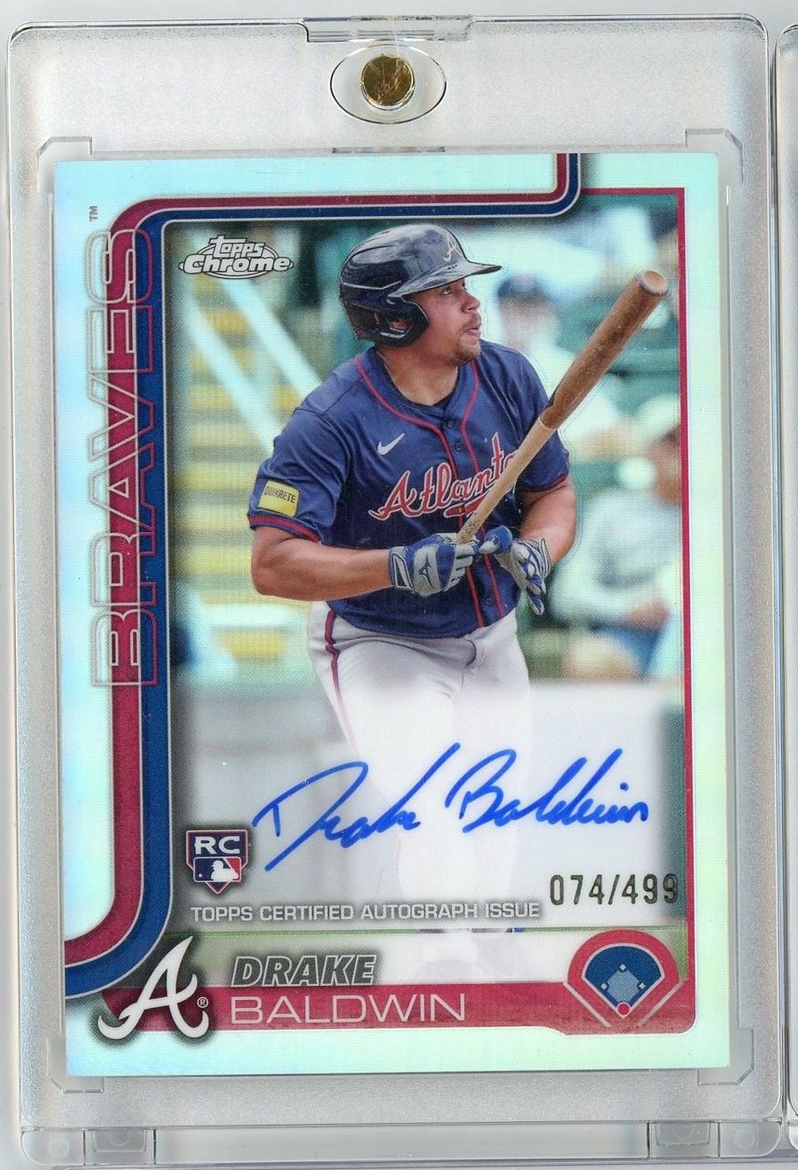 2025 Topps Chrome Drake Baldwin #RADBA /499 Refractor Auto Rookie RC Baseball Card