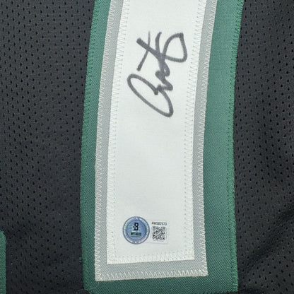 Autographed/Signed Alshon Jeffery Philadelphia Black Football Jersey Beckett BAS COA