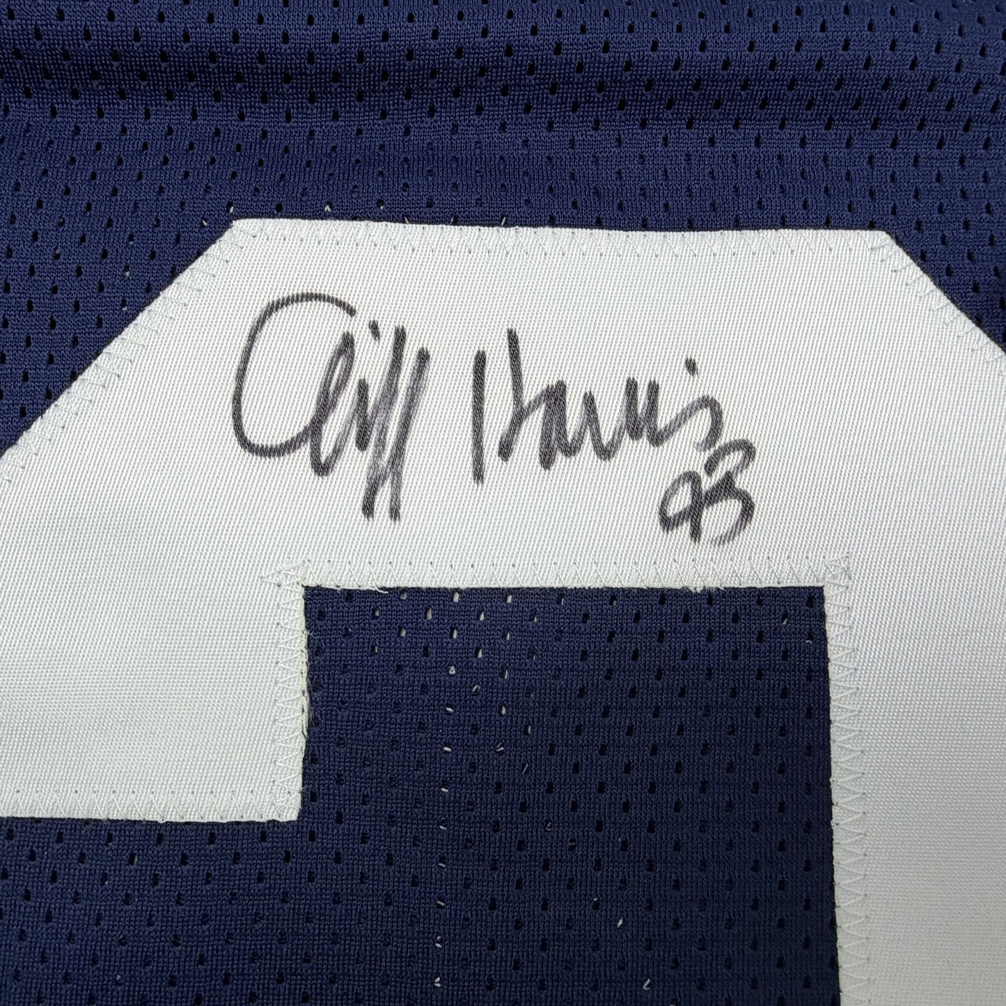 Autographed/Signed Cliff Harris Dallas Thanksgiving Day Football Jersey PSA/DNA COA