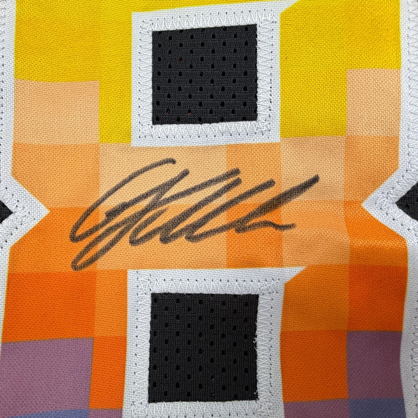 Autographed/Signed Grayson Allen Phoenix Black Basketball Jersey Beckett BAS COA