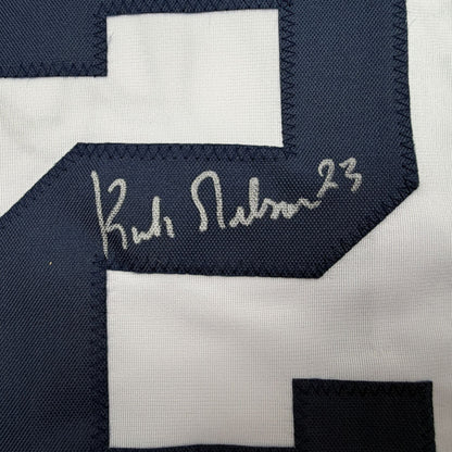 Autographed/Signed Kirk Gibson Detroit White Baseball Jersey JSA COA