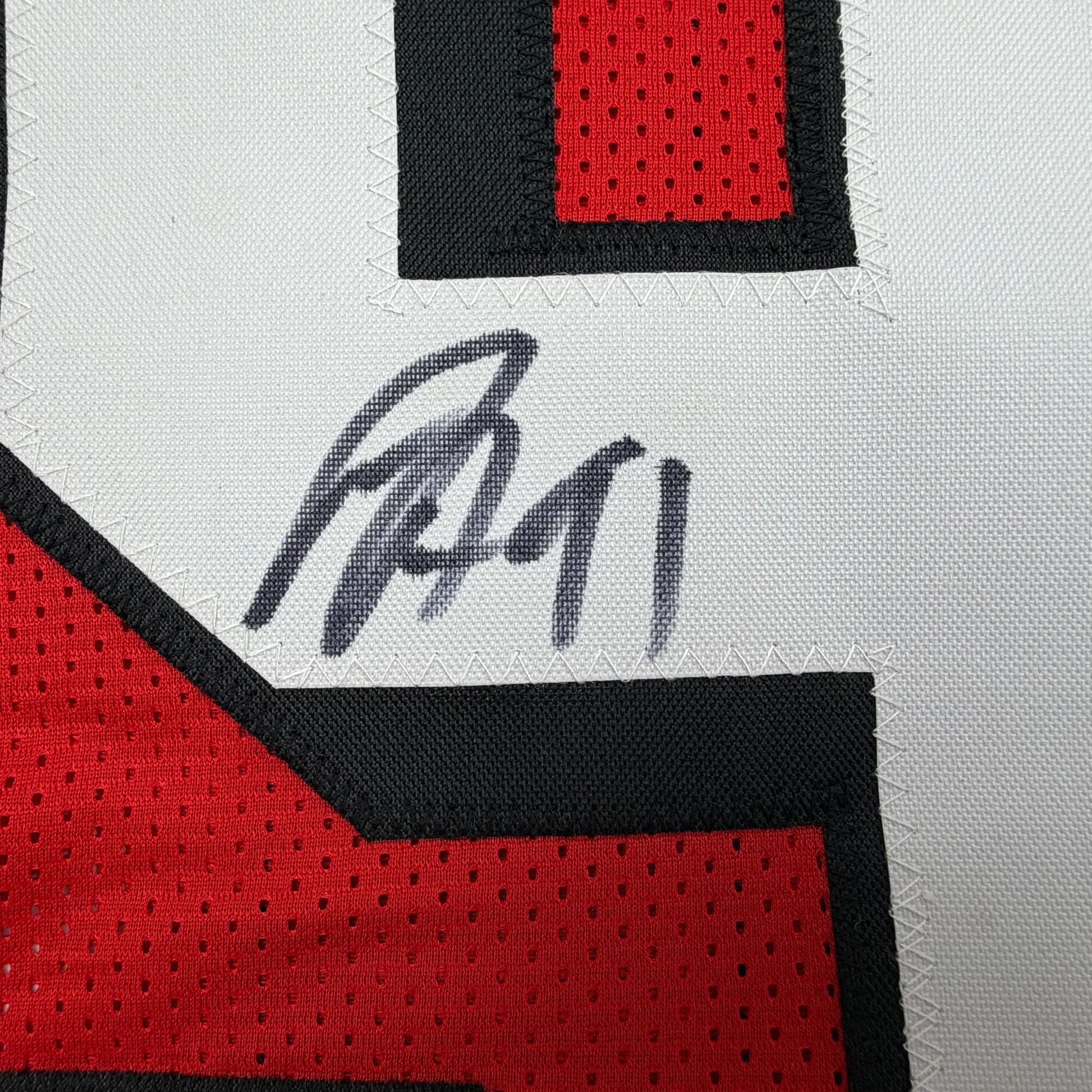 Autographed/Signed Arik Armstead San Francisco Red Alternate Football Jersey Pristine PA COA