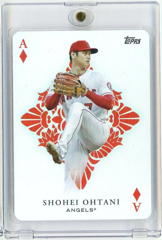  2023 Topps Shohei Ohtani #AA11 All Aces Blue Back Baseball Card