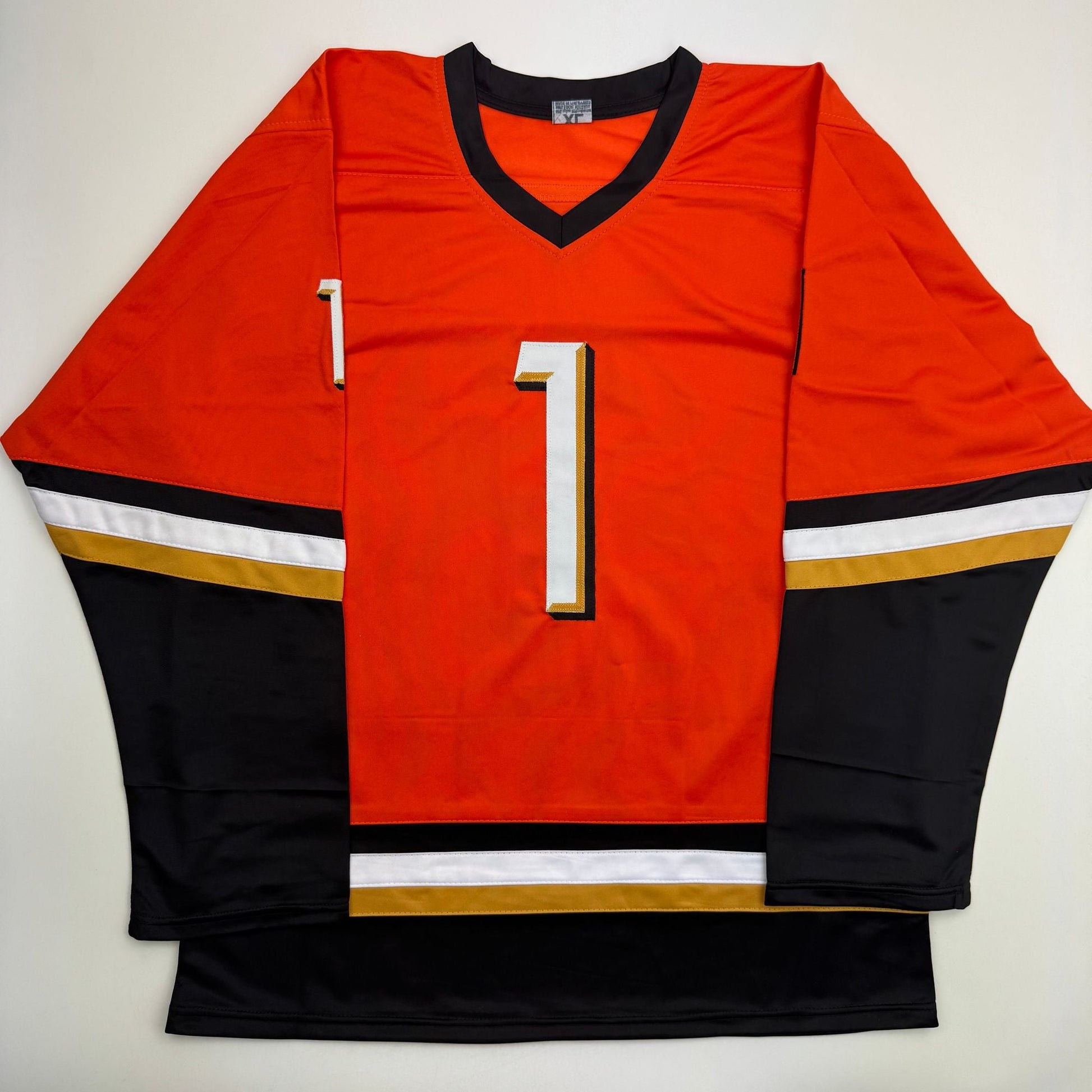 Autographed/Signed Lukas Dostal Anaheim Orange Hockey Jersey Beckett BAS COA